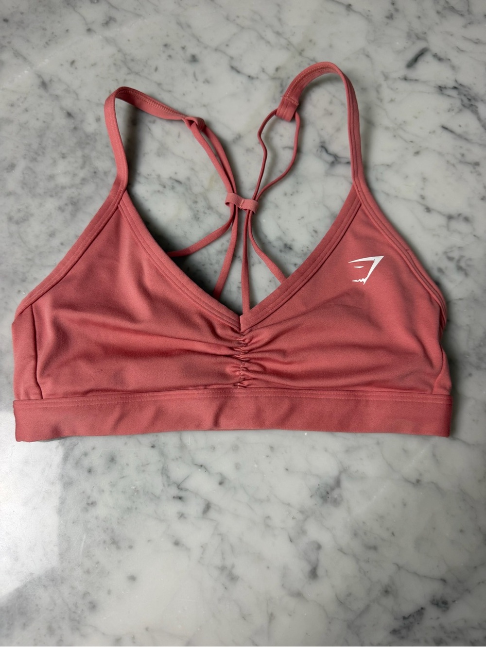 Gymshark Dusty Rose Strappy Sports Bra